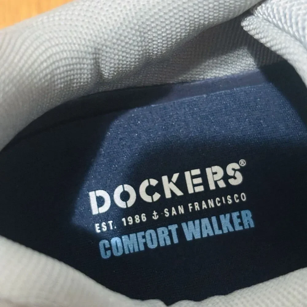 Men's Casual Dockers Sneakers Gray Sz 10.5W Comfort Walking